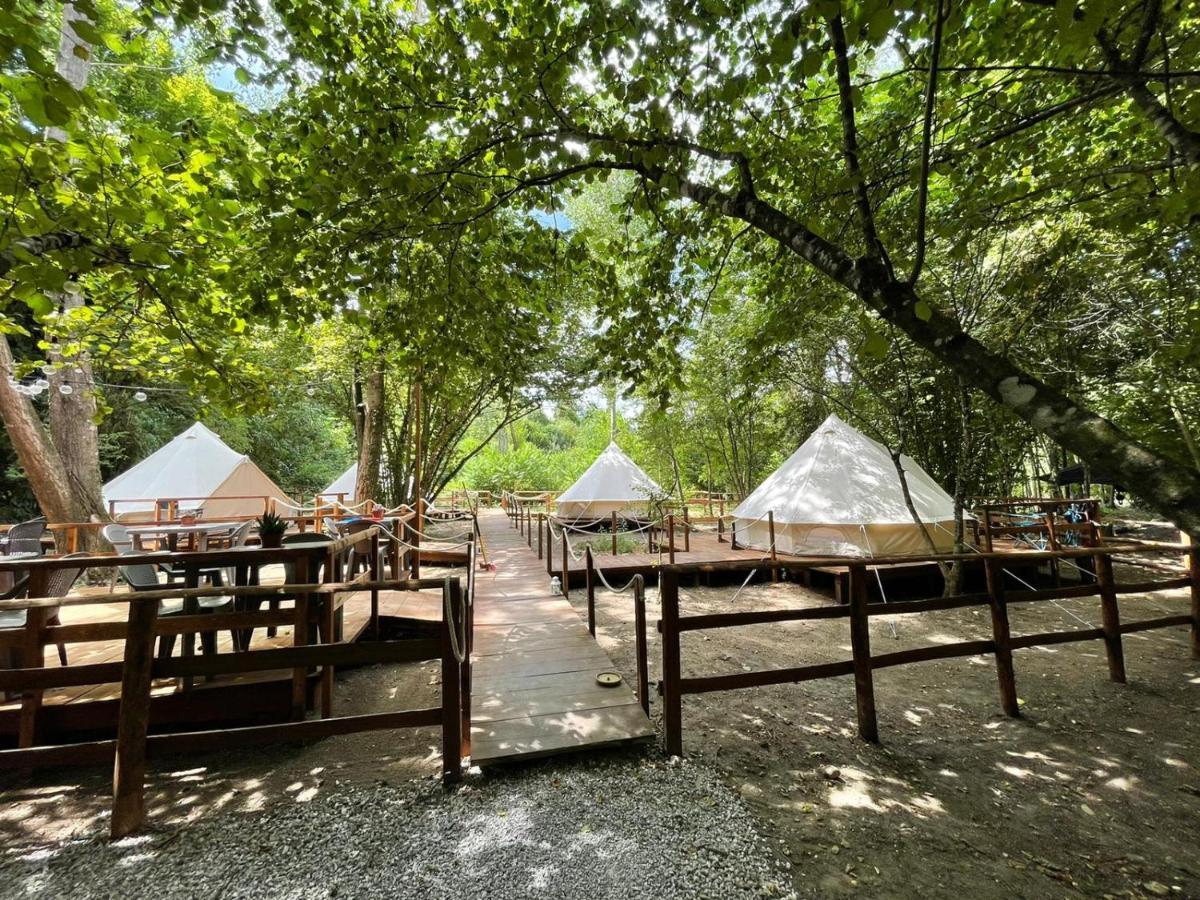 River Tribe Glamping Laino Borgo Εξωτερικό φωτογραφία