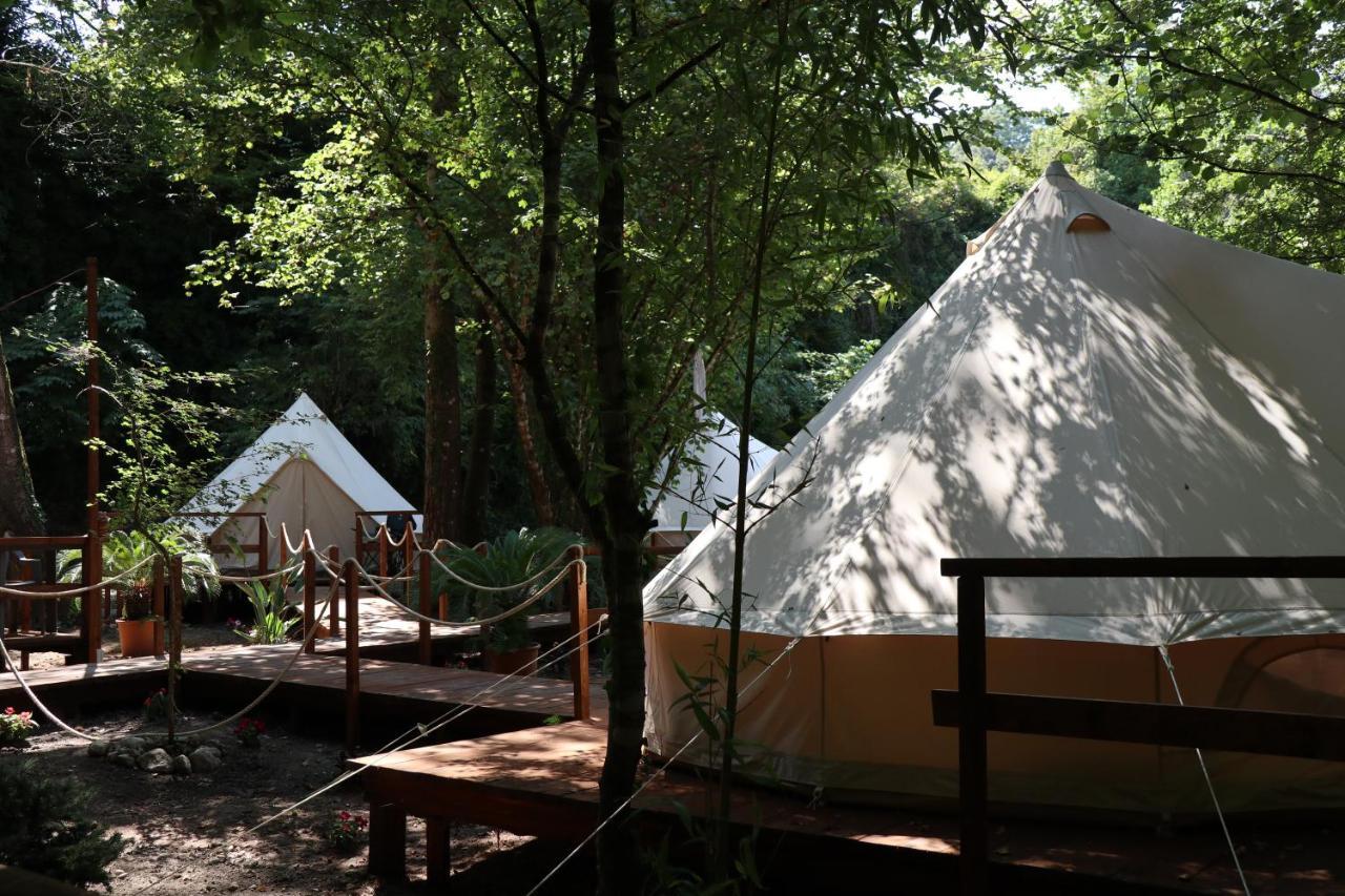 River Tribe Glamping Laino Borgo Εξωτερικό φωτογραφία